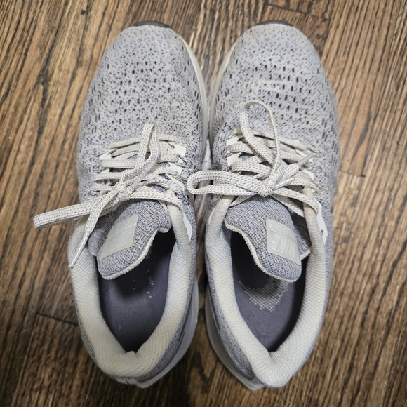 NIKE Air Zoom Pegasus 35  Gray Nylon Running Sneakers Shoes Size 7.5 - Picture 2 of 6